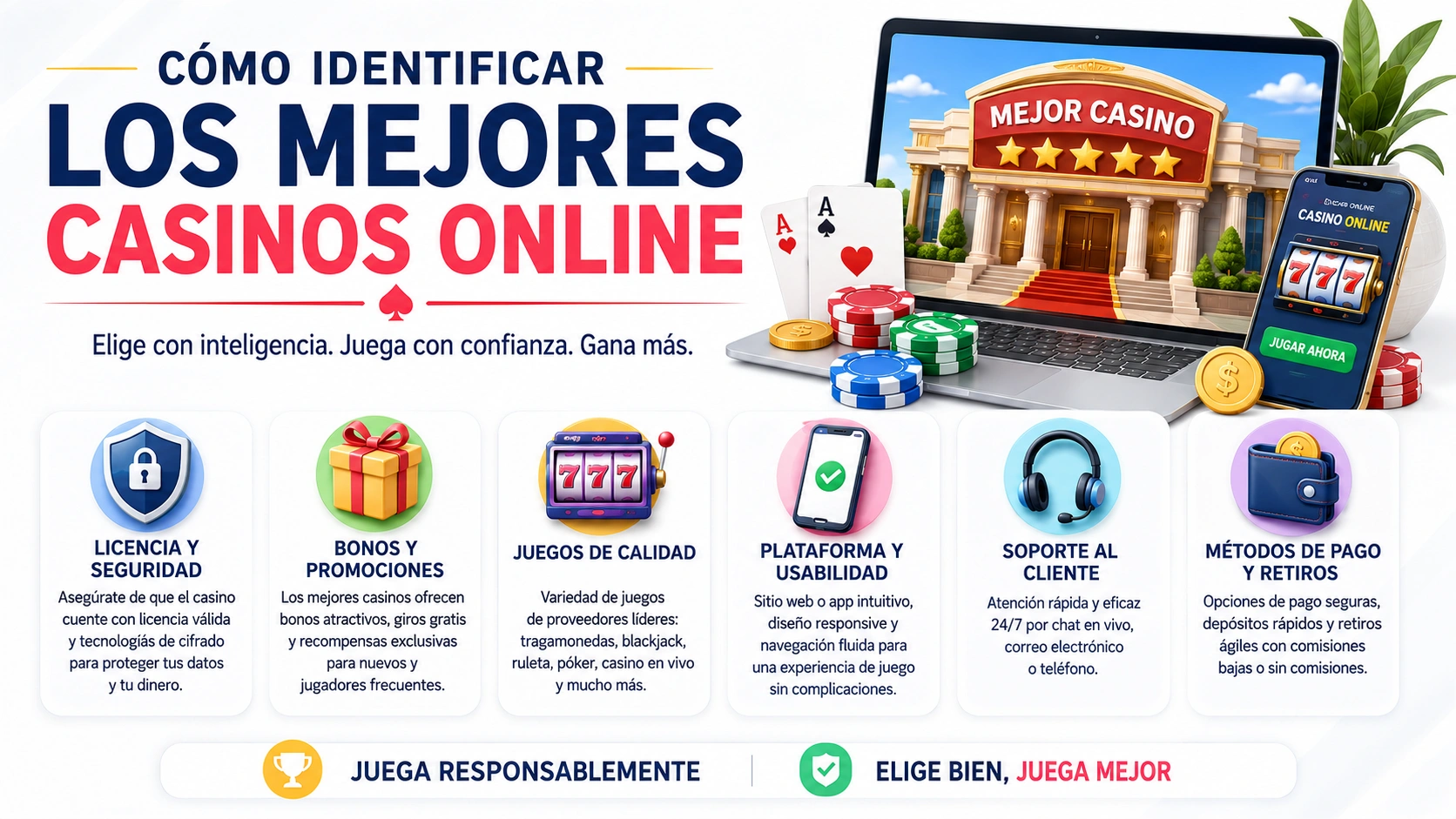 Cómo Identificar los Mejores Casinos Online en 2026