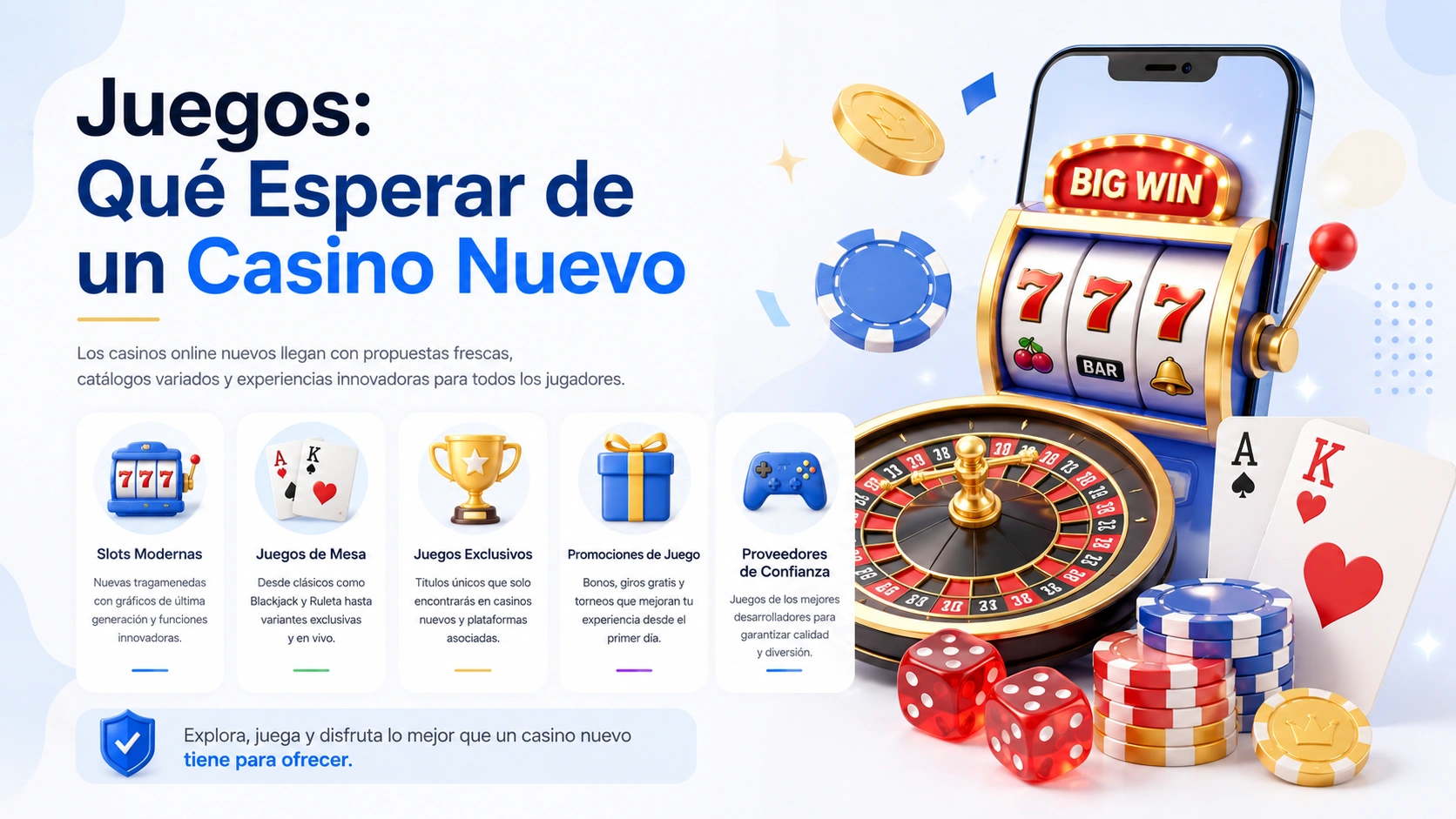 Juegos: Qué Esperar de un Casino Nuevo