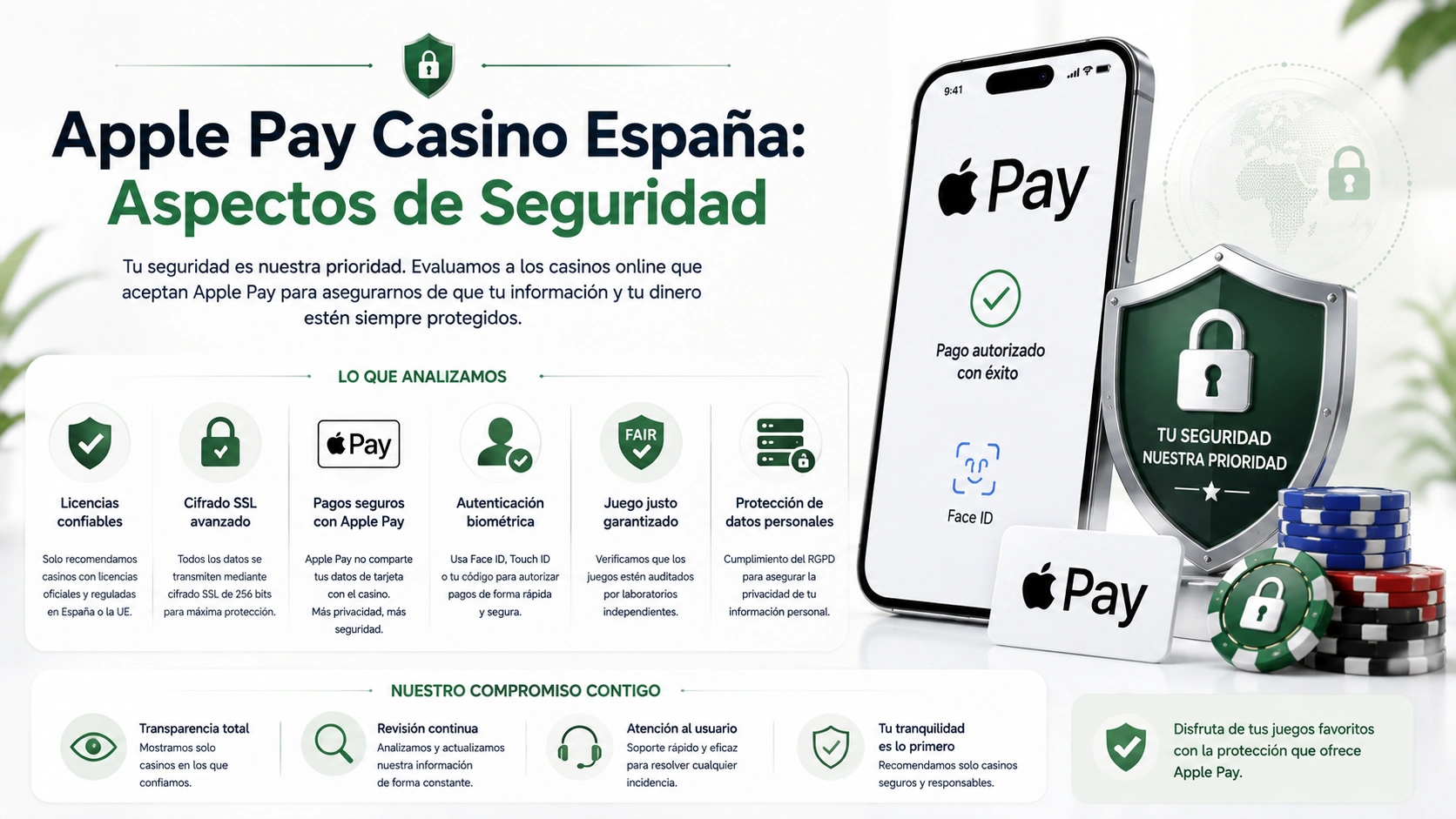 Apple Pay Casino España: Aspectos de Seguridad