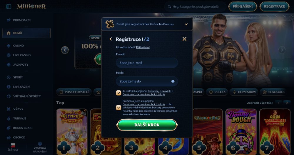🌟 Registro paso a paso – Cómo crear cuenta en menos de 2 minutos 🌟 Millioner Casino