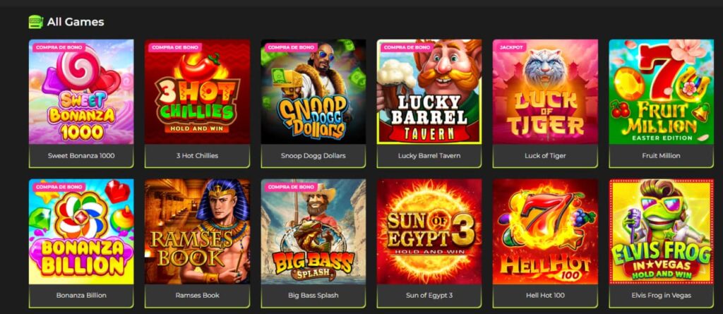 Juegos de Betovo Casino