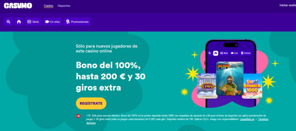 Bonos de Casumo Casino