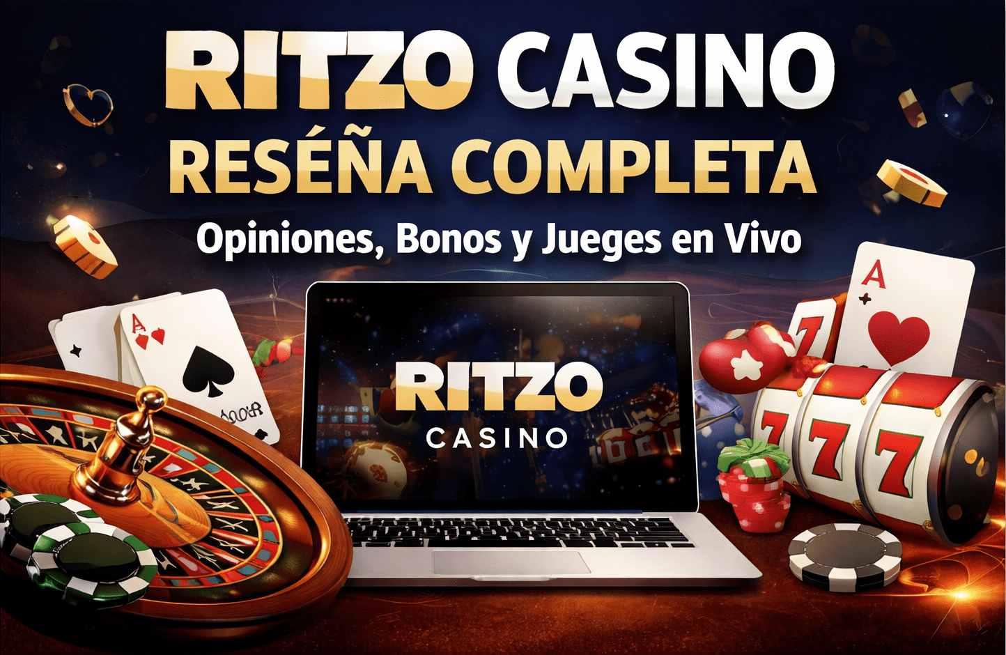 Ritzo Casino reseña completa con opiniones, bonos y juegos en vivo