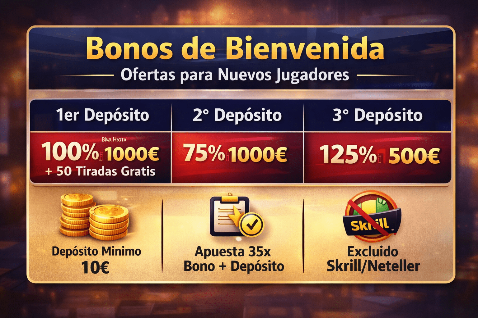 Bonos y promociones disponibles en Winsane Casino para nuevos jugadores