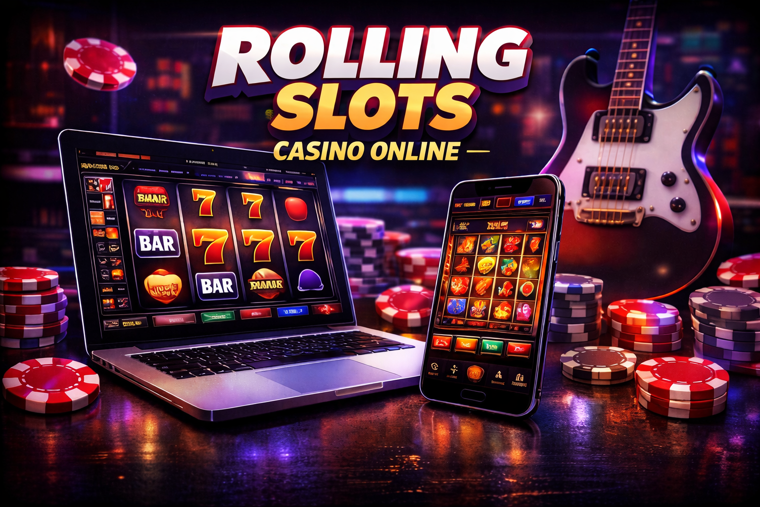 Rolling Slots Casino review with online slots and bonuses