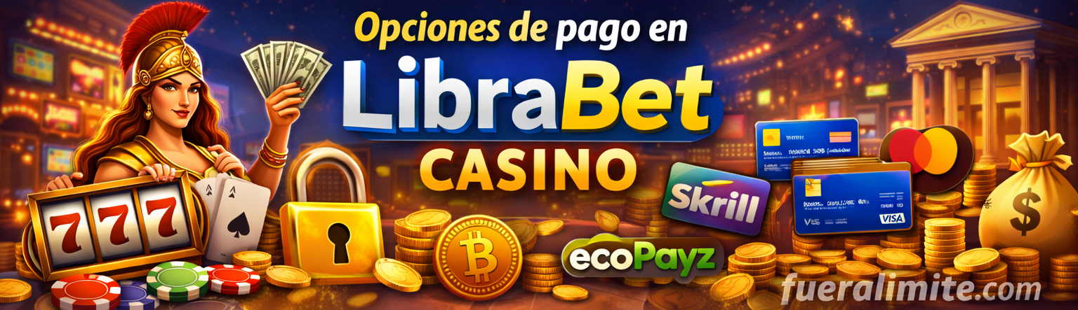 Opciones de pago en LibraBet