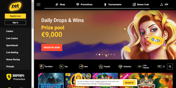 ZetCasino Resena