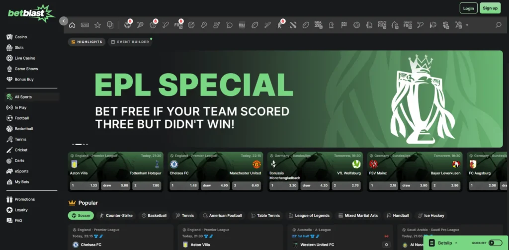 betblast sport