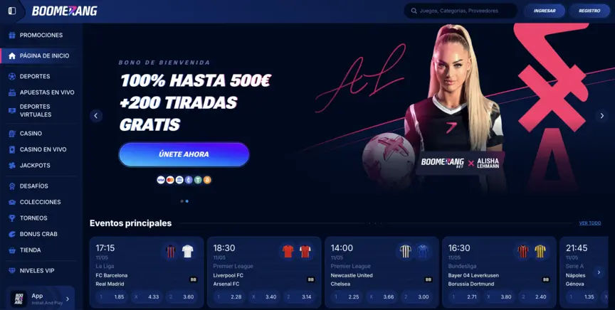 Boomerangbet - mejores casinos online europeos