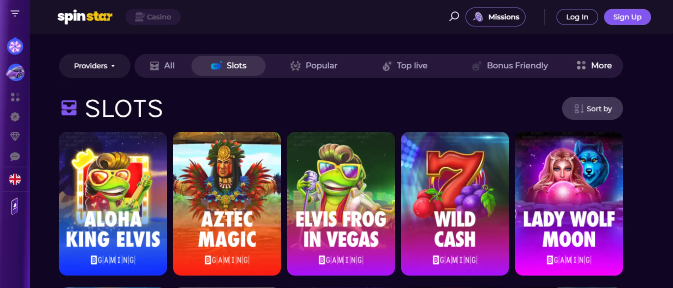 Ventajas y desventajas de SpinStar Casino
